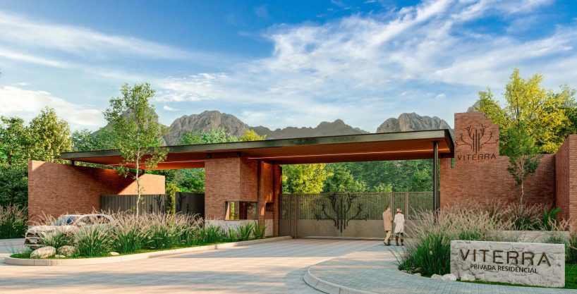 Render del desarrollo; imagen ilustrativa. Lotes residenciales en Viterra, Monterrey